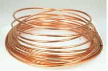 Kupferrohr 8 x 1 mm DIN/DVGW ~1,5 Meter (gerollt)